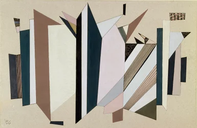 Pintura sem título por Vassily Kandinsky